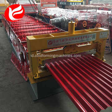 Bergelombang atap panel roll membentuk harga mesin dingin